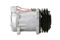 Kompresor sprężarka klimatyzacji do NEW HOLLAND TD75D TL90 TL100A TN95 VL640 Fiat 55-86 F 60-86 S V 72-94 L 75 F 120 Case JX 55 JX 85 JX 1095C JX 90U JX 1100U 47132887 71379601 84316006 07457EC
