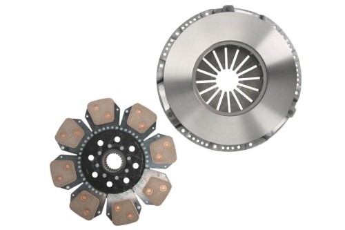 Zestaw sprzęgła do MASSEY FERGUSON LANDINI 635141009 3713267E00 3713267R00 3381122M2 3605025121 3615367M1 3713267M00 LUK 635141009
