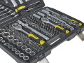 Zestaw kluczy nasadowych 216 el. 1/4", 3/8'"