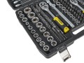 Zestaw kluczy nasadowych 216 el. 1/4", 3/8'"