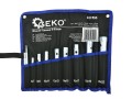 Klucze rurowe dwustronne zestaw 6-22mm GEKO