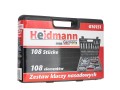 Zestaw kluczy nasadowych 108el. 1/4"-1/2" GEKO