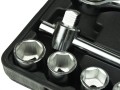Zestaw kluczy nasadowych 3/4" 19-50mm GEKO
