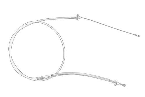 Linka gazu do CLAAS 0022472170, 0022472171, 0022472171-CL, 22472171