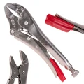 Szczypce zaciskowe proste szczęki 250mm CrV Tvardy 