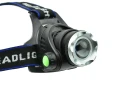 Lampa latarka czołowa akumulatorowa CREE XM-L T6 LED 1000lm lumenów