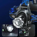 Lampa latarka czołowa akumulatorowa CREE XM-L T6 LED 1000lm lumenów