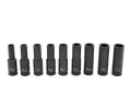 Zestaw nasadek udarowych długich 1/2" 10-32mm 16 sztuk