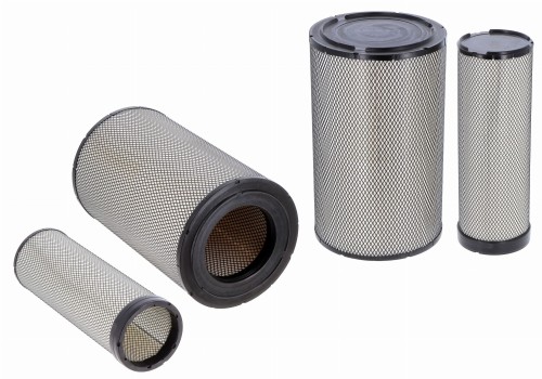 Zestaw filtra powietrza KA160091 HIFI FILTER do DEVELON: DX 300 LC-7, DX 350 LC-7K, DX 420 LC-7K, DX 530 LC-7K DOOSAN: DX 300 LC-7 KOMATSU: WA500-3