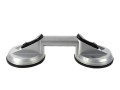 Uchwyt-Przyssawka do szyb 2x115mm Aluminium