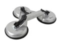 Uchwyt-Przyssawka do szyb 3x115mm Aluminium 