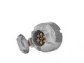 Gniazdo do przyczepy 7PIN 12V (aluminium)