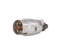 Wtyczka – wtyk do przyczepy 7PIN 12V (aluminium) 