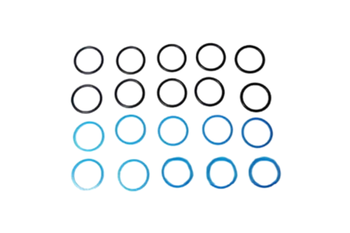 Zestaw uszczelniaczy gniazda hydraulicznego 10szt. do John Deere 5090 5100 5065 5075 5085 5620 5720 5820 6100 6110 6210 6310 6410 6510 6620 6830 6930 AL205022 AL166745