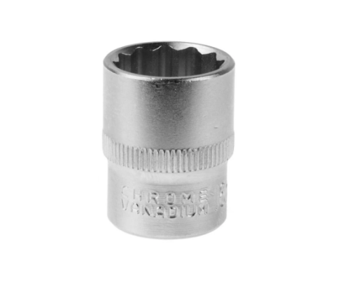 Nasadka 17mm dwunastokątna 1/2" Cr-V GEKO