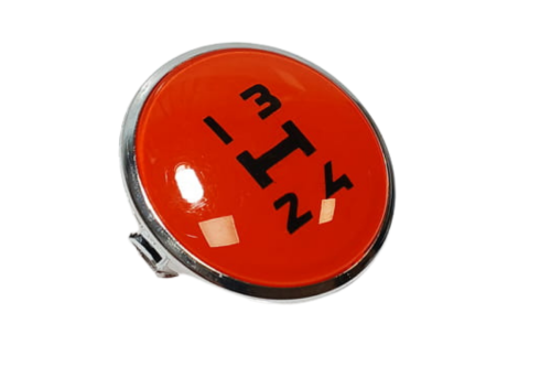 Emblemat nakładka dźwigni zmiany biegów do Case Farmall JX New Holland TD TD5 84210476