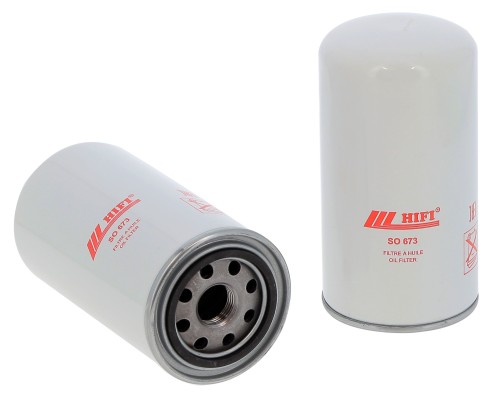 Filtr oleju silnikowego SO673 HIFI FILTER do CASE: 1055 XL, 1255 XL, 1455 XL, DRESSER: 520 B