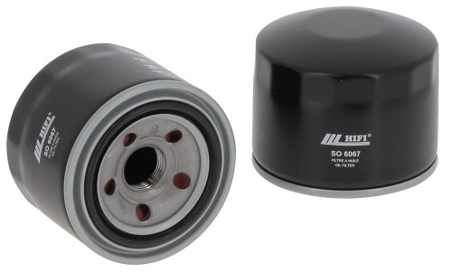 Filtr oleju silnikowego SO6067 HIFI FILTER do KUBOTA: B 1400, BOBCAT: 316, TORO: REELMASTER 5410 D