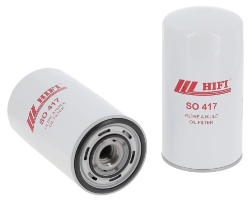 Filtr oleju SO417 HIFI FILTER do IVECO: EUROCARGO 120E23, EUROTECH 190E27, FIAT HITACHI: FH 220/LC