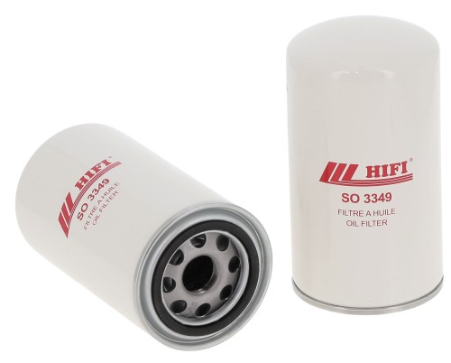 Filtr oleju SO3349 HIFI FILTER do CASE: MAXXUM, MX 100, MX 170 NEW HOLLAND: T6, T7, TS, TL KOMATSU: PC 210, WA 250 CUMMINS: 6BT 5.9 JCB: JS 205 CHALLENGER: ROGATOR