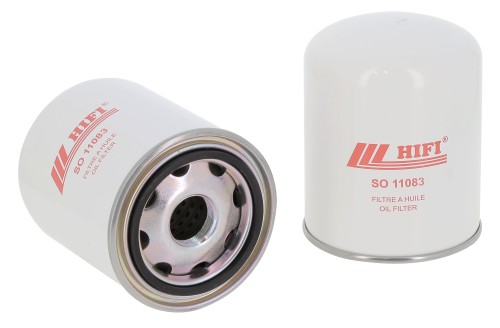 Filtr oleju SO11083 HIFI FILTER do VALTRA: S 374, S 354, S 323 MASSEY FERGUSON: 8737 DYNA VT, 8680 DYNA VT, 8270 XTRA CHALLENGER: MT 765 D, MT 755 D