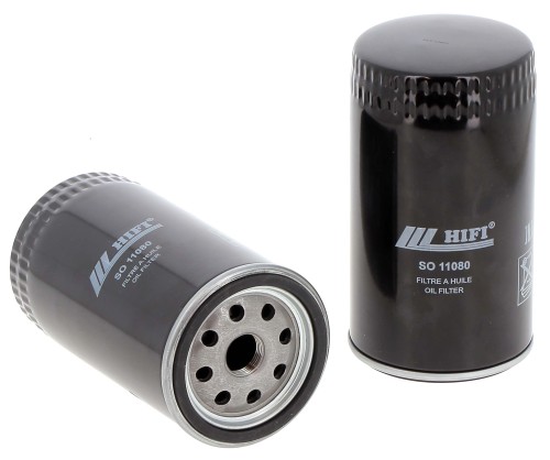 Filtr oleju SO11080 HIFI FILTER do JCB: 3CX, 4CX, 531-70 VOLVO: MC110C, MC115C MAGNI: RTH5.18, RTH5.25 THWAITES: MACH666, MACH764