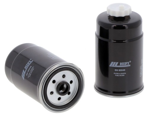Filtr paliwa SN80046 HIFI FILTER do CASE: FARMALL 85 A, JX 70, QUANTUM 75 C, QUANTUM 75 V NEW HOLLAND: T4.75 POWERSTAR, T4030, T4040 F, TD5020 CLAAS: ELIOS 210