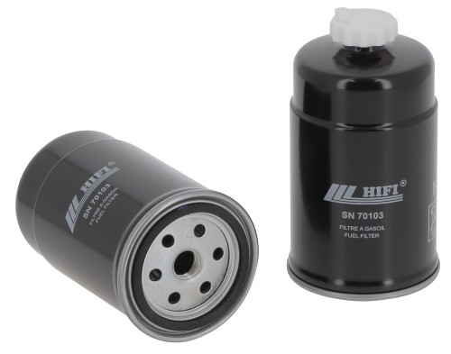 Filtr paliwa SN70103 HIFI FILTER do CLAAS: LEXION 420, DOMINATOR 98, MEDION 320 DEUTZ: DX 120, DX 140, AGROSTAR 6.11 LIEBHERR: A 902, L 521, R 922 DEUTZ-FAHR: 4080 HTS, 4460 HTS, 4075 HTS