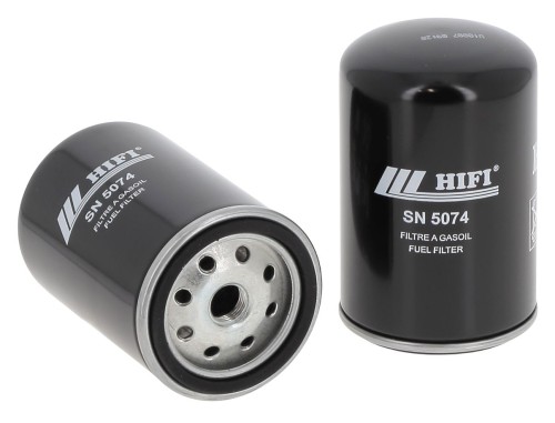 Filtr paliwa SN5074 HIFI FILTER do VOLVO: F12, FL10, L120, A25 SCANIA: 113, 143 CASE: 580 SK, MX 120, CX 100