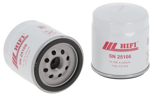 Filtr paliwa SN25106 HIFI FILTER do KUBOTA: KX101-3, U35-3 SCHAFFER: 2022, 3046 AUSA: D101, C150
