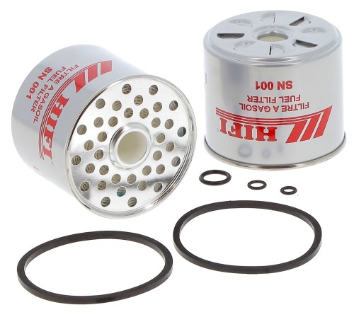Filtr paliwa SN001 HIFI FILTER do CASE: 1046, 1046 A, 121 B PLUS, 121 D CATERPILLAR: 205, 206, 211, 211 LC/BLC CLAAS: COMMANDOR 112 CS, DOMINATOR 106, DOMINATOR 108 S, DOMINATOR 112 CS