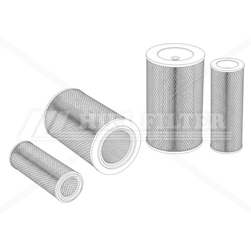 Zestaw filtra powietrza KA18331 HIFI FILTER