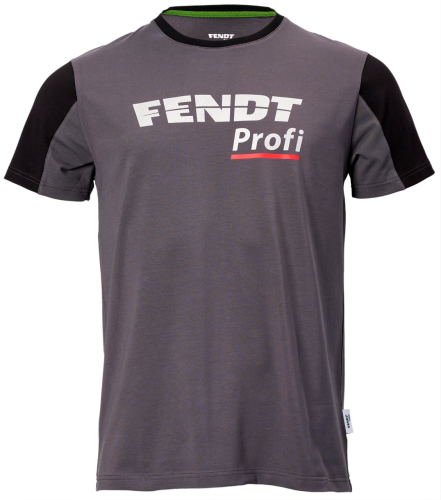 X991023069000 Koszulka T-shirt szaro czarny FENDT