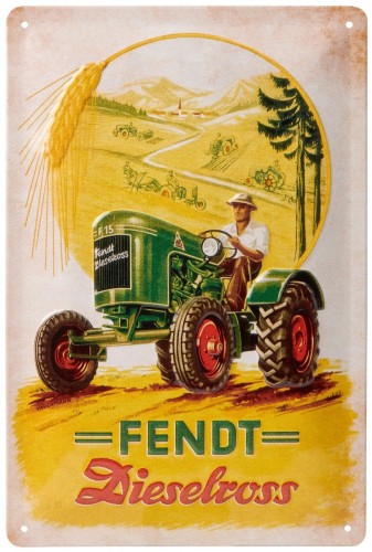 X991022005000 Tabliczka metalowa FENDT