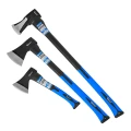 Zestaw siekier FiberGlass 3 el. 600g 1250g 2000g Siekiery ciesielskie i rozłupująca