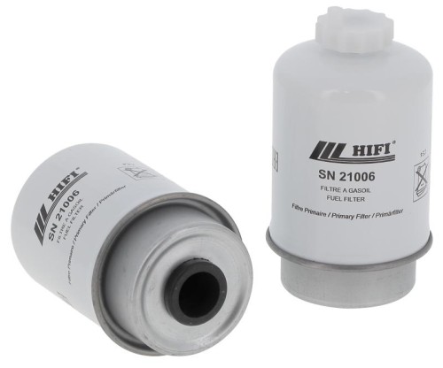 Filtr paliwa SN21006 HIFI FILTER do KOHLER: KDI 1903 M, KDI 2504 M, KDI 2504 M/24, KDI 2504 TCR SDMO: K 33 AYERBE: AY 1500-40
