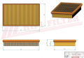 Filtr powietrza ASP000206AA018 Hifi Filter