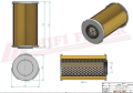 Filtr oleju SO6956 HIFI FILTER do DAELIM: 125 VC125, VS125, VT EVOLUTION LML: 150 STAR 4T