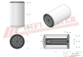 Filtr oleju SO6172 HIFI FILTER do FORD: RANGER 2,5 TDCI, RANGER 3,0 TDCI MAZDA VU/LT/LW: BT 50 2,5 TDCI