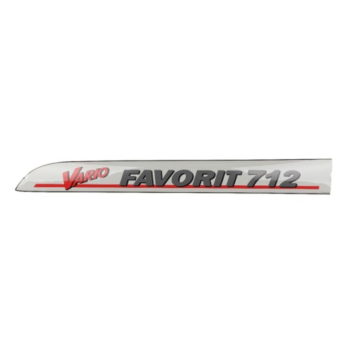 716500020620 Napis naklejka na maskę Vario Favorit 712