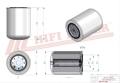Filtr oleju SO15011 HIFI FILTER do BAUDOUIN: 6M33-G715/5 KJ POWER: KJB 715, KJB 750, KJB 825