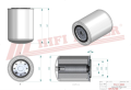 Filtr oleju SO10190 HIFI FILTER do JOHN DEERE: 5045 E, 5050 E, 5055 E, 5058 E, 5060 E