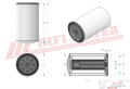 Filtr oleju SO10001ED HIFI FILTER do BRIGGS & STRATTON: 31 P 977-0670-E1 GRILLO: FX 27 HUSQVARNA: CT 126, CT 151, TC 293