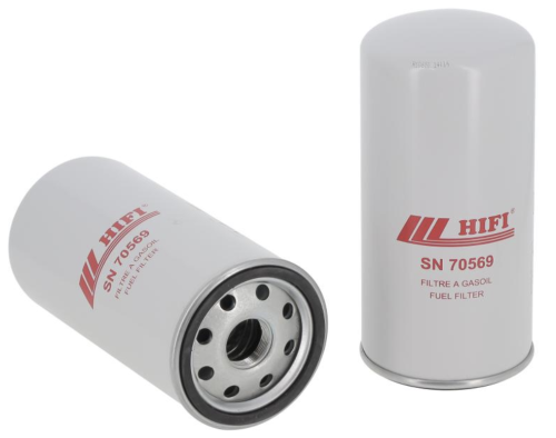Filtr paliwa SN70569 HIFI FILTER do VOLVO: L 150 K, L 180 H2, L 220 H, L 220 H2 VOLVO-PENTA MARINE: D 11, D 13, D 16