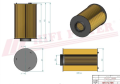 Filtr paliwa SN70508 HIFI FILTER do DOOSAN DAEWOO: G 500 SCANIA: G 480 CB 10X4