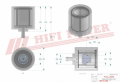 Filtr paliwa SN40873 Hifi Filter