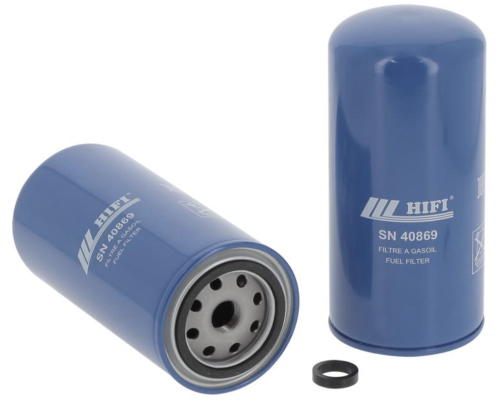 Filtr paliwa SN40869 HIFI FILTER do DEVELON: DL 420-7, DL 420-7 CVT, KLEEMANN REINER: MC 110 I EVO2, SCANIA: DC 09, DC 13, DC 9, DI 09 XPI
