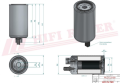 Filtr paliwa SN40798 HIFI FILTER do FOTON: AUMAN ETX, AUMAN GTL, HYUNDAI: HL 975 A CVT, HL 980 A