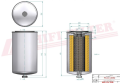 Filtr paliwa SN40657 Hifi Filter
