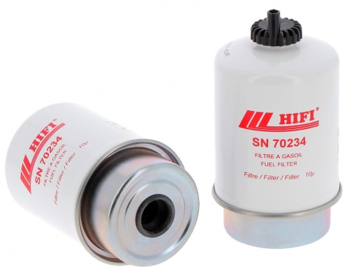 Filtr paliwa SN70234 HIFI FILTER do JOHN DEERE: 3215, 3220, 3420, 540 G III LIEBHERR: L 524, L 528, L 534 DITCH WITCH: HT 115, RT 115